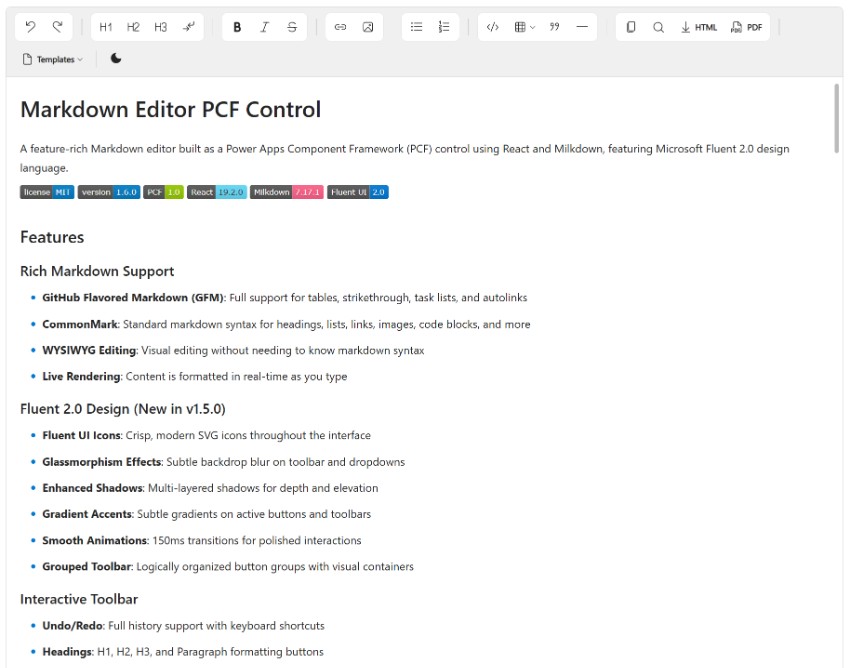 Live Markdown Editor