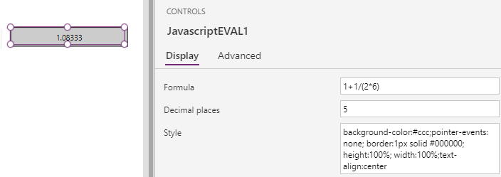 Javascript eval