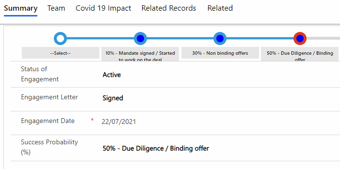 Progress Bar With Stage